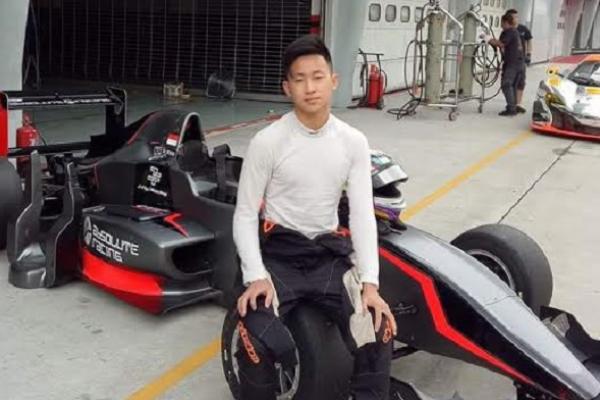 Keanon Santoso merasa cukup nyaman dengan Formula Masters. (Foto : Yongliek)