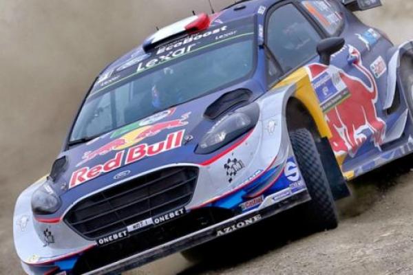 Aksi Ogier di WRC Meksiko 