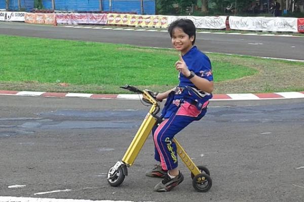 Rava Mahpud, memimpin klasemen sementara kelas Junior Rok Asia Rok Cup. (foto : budsan)