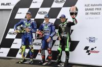 MotoGP 2017 LeMans: 3 Yamaha Terdepan, Vinales Singkirkan Rossi
