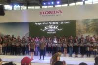 100 Unit Pertama All New Honda CR-V Turbo Sampai ke Tangan Konsumen