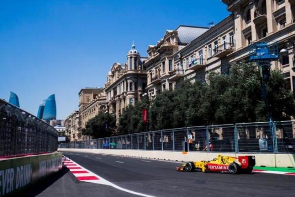 Kualifikasi Formula 2 GP Azerbaijan, Sean Gelael tempati posisi 13 (ist)