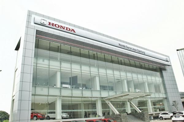 Dealer terbaru Honda Surya Jaya di Cijantung, Jakarta Timur. (Foto : HPM)