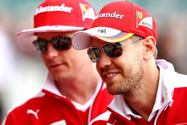 Vettel dan Raikkonen, paket Ferrari seperti yang diinginkan Vettel.