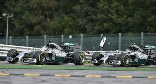 Hamilton dan Rosberg merajai F1 Belgia tahun lalu