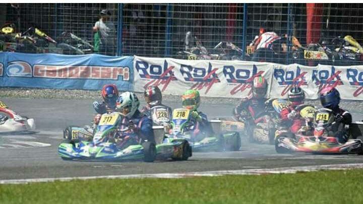 Para pegokart papan atas Indonesia siap berkiprah di Marina Bay, Singapura