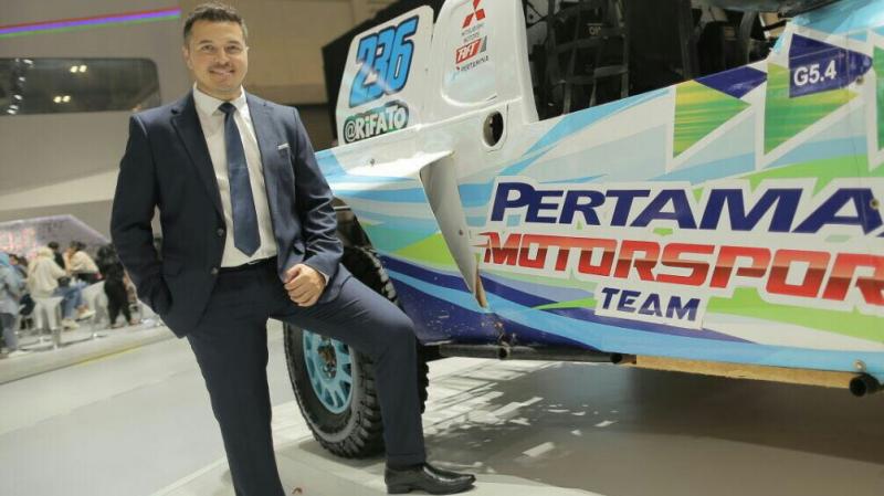 Rifat Sungkar, perbanyak pembibitan ajang sprint rally untuk kemajuan reli ke depan. (foto : istimewa)