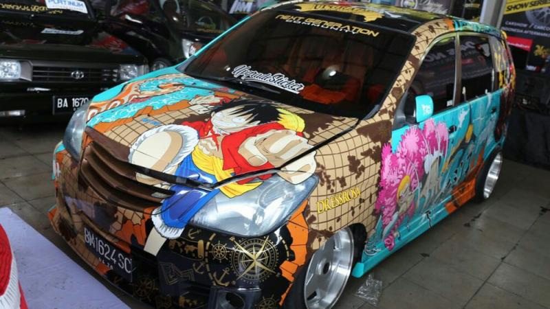 Salah satu peserta lomba modifikasi yang digelar PT Astra Daihatsu Motor. ( Foto : ADM)
