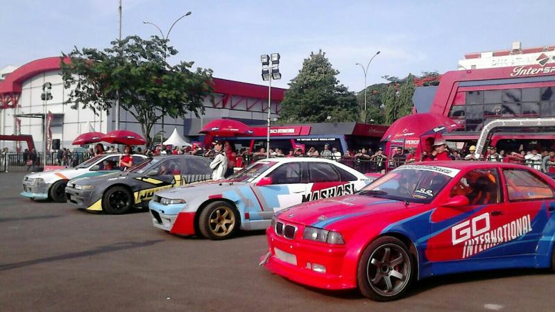 Terobosan baru konsep drifting dari Intersport. (foto : anto)