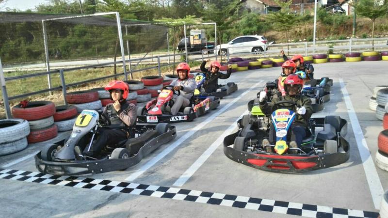 Suasana balapan Gegaz Fun Race pada Oktober lalu. (foto : ist)