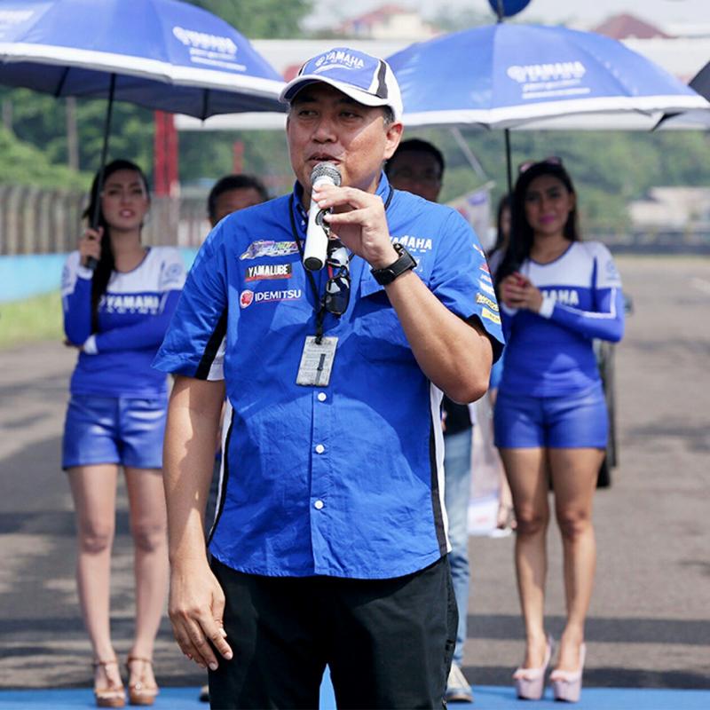 Abidin San, bos motorsport Yamaha Indonesia. (foto : YIMM)