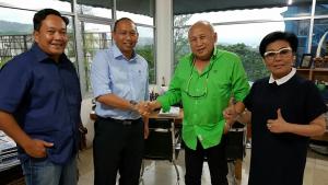 Silaturahmi Kepada H. Tinton, Anondo Dapat Wejangan Sedikit Bicara Banyak Kerja