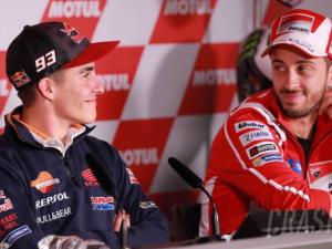 MotoGP 2017: Begini Tanggapan Marquez Soal Dovizioso