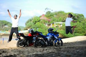 Serunya Petualangan Suzuki GSX-S150 di Pesisir Pantai Selatan Malang