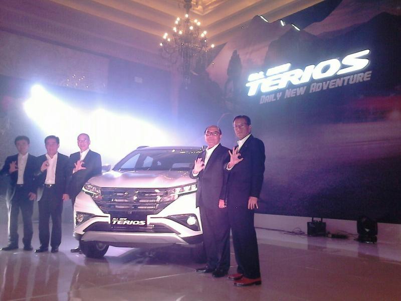 All New Daihatsu Terios saat dilaunching di Hotel Kempinski Jakarta. (foto : anto)