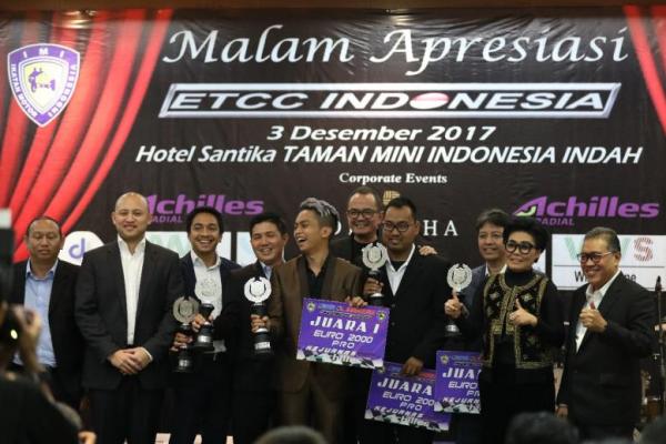 Malam apresiasi untuk para jawara ETCC 2017