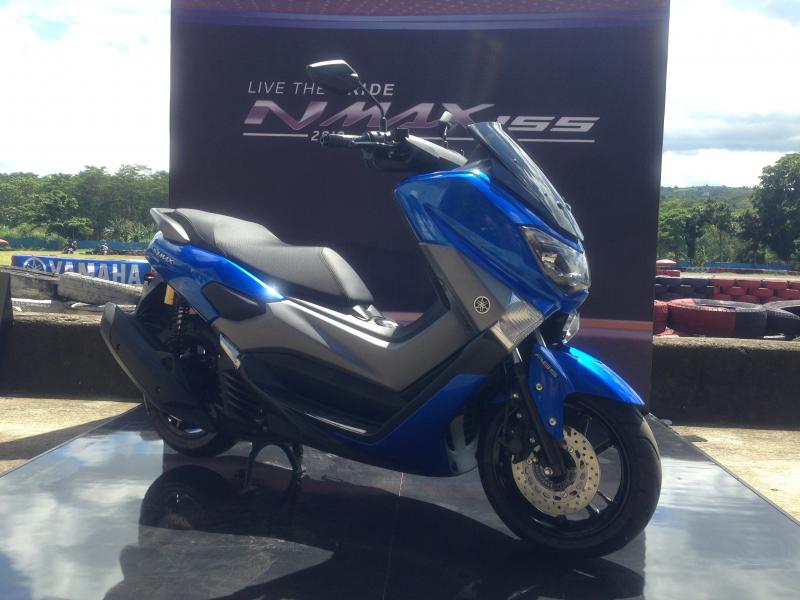 Yamaha NMAX 155 model 2018 diluncurkan hari ini Sabtu (9/12) di Sentul Karting