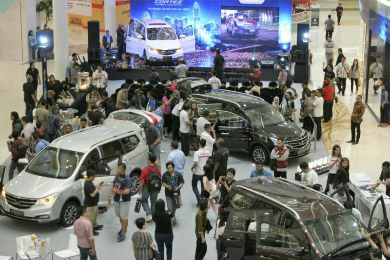 Antusias peminat Wuling Cortez di Surabaya melebihi ekspektasi (foto: ist)