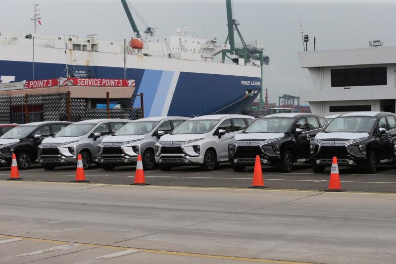 Ekspor perdana Mitsubishi Xpander menuju Filipina