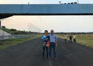 Sirkuit Skyland Sekayu di MUBA Siap Pakai Usai Renovasi Total