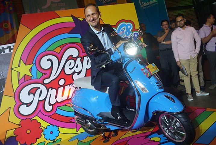 Vespa Primavera 50th Anniversary dibanderol Rp 42 Juta 