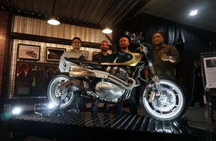 Royal Enfield Indonesia beri kesempatan builder kembangkan kreativitas. (foto: ist) 