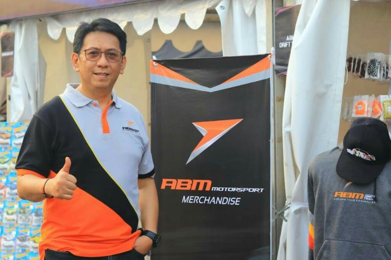 Paul Montolalu, ABM akan support Amandio mengikuti Formula Drift Japan 2019. (foto : rayhan ardian)