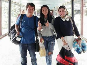 Wow, Yuanita & Dina Ikut Kejuaraan Gymkhana di Thailand