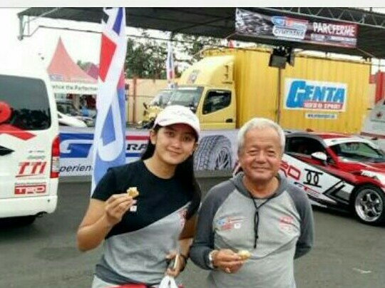 Memet Djumhana dan Alinka Hardianti, TTI tertarik turun di sprint rally. (foto : bs)