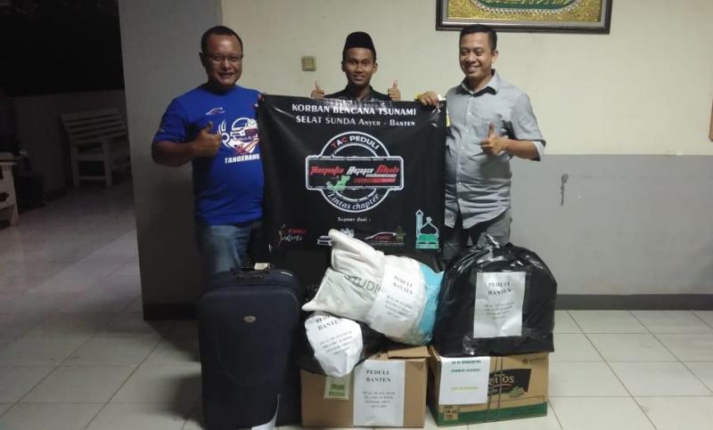 TAC beri bantuan untuk korban tsunami banten