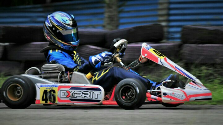 Michael Orlando, dari gokart Rok ke X30. (foto : rayhan)