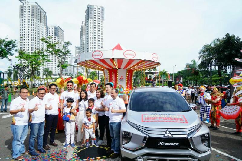 Xpander Tons of Real Happiness akan ditutup dengan seabreg acara di Summarecon Mal Serpong Tangerang. (foto : ist)