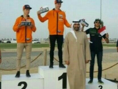 Diva Ismayana berhasil naik podium 3 Kuwait International Motocross 2019. (foto : ist)