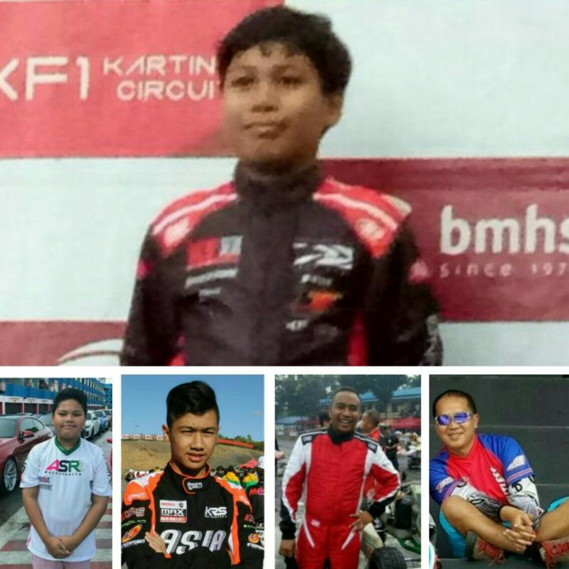 Dari atas searah jarum jam : Daffa, Eris, Haridarma, Prassetyo & Adrian. (foto : kolase)