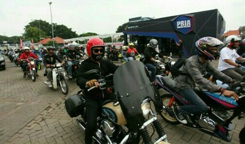 Kegiatan Sunmori akan start dari Kemang Village ke Telkomsel IIMS 2019 Kemayoran.  (foto : dp) 