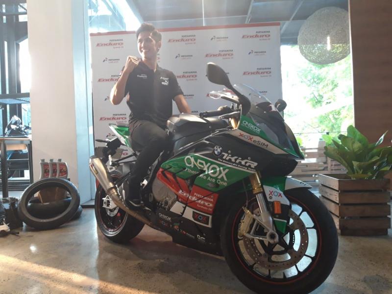 Ali Adriansyah geber BMW S1000RR di Asian Superbike 1000 cc