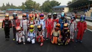 Rafael Kamal Juara Kelas Mini di Sirkuit Gokart Sentul
