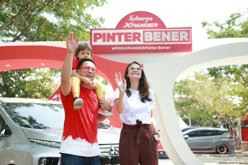 Keluarga Agus Ringgo, Keluarga Xpander Pinter Bener. (foto : mmksi) 
