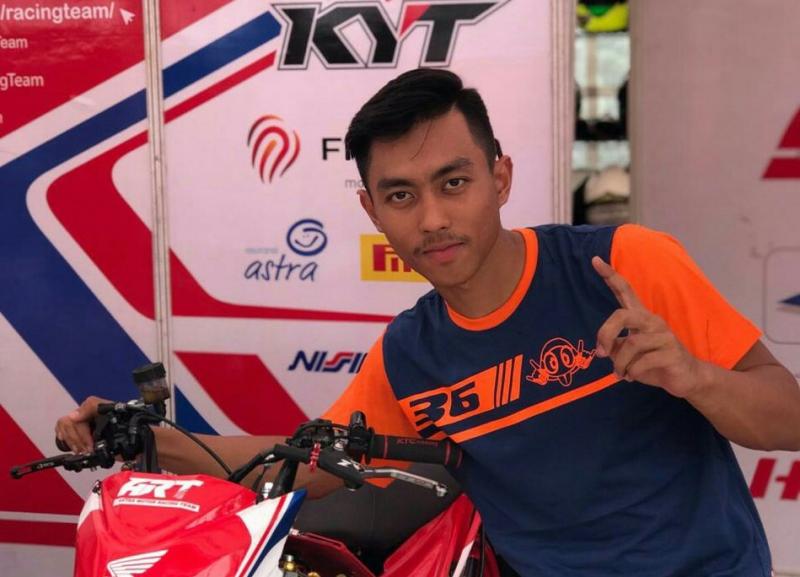 Afridzsayah Munandar, juara Oneprix putaran 1 di sirkuit Bukit Puesar Tasikmalaya