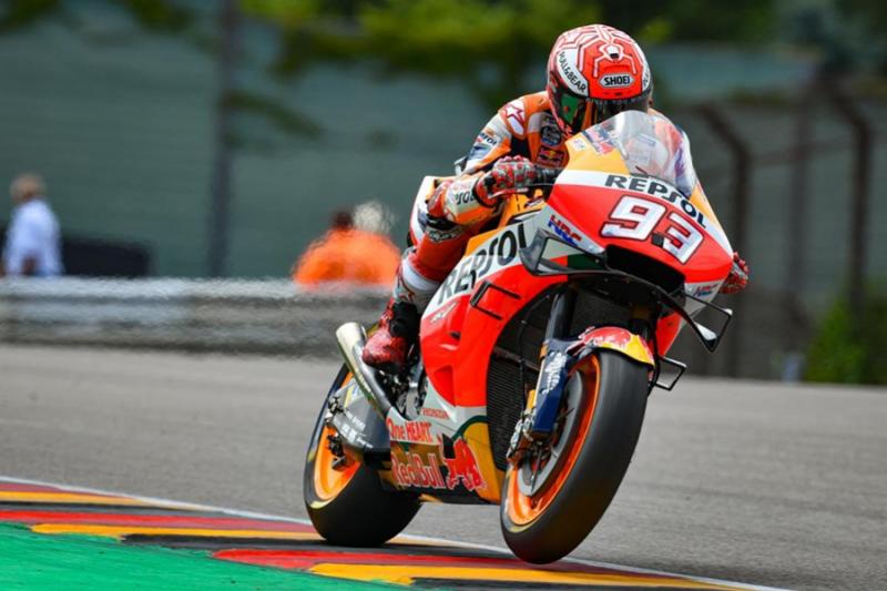 Raja Sachsenring semakin layak buat Marc Marquez, 7 kali beruntun juara di kelas primer. (Foto: pmstudio)