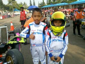 Jam Terbang Pegokart Aditya Wibowo & Aspal Baru SIKC 