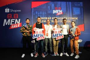 Kebutuhan Cowok Meningkat, Shopee 8.8 Men Sale Hadir Kembali