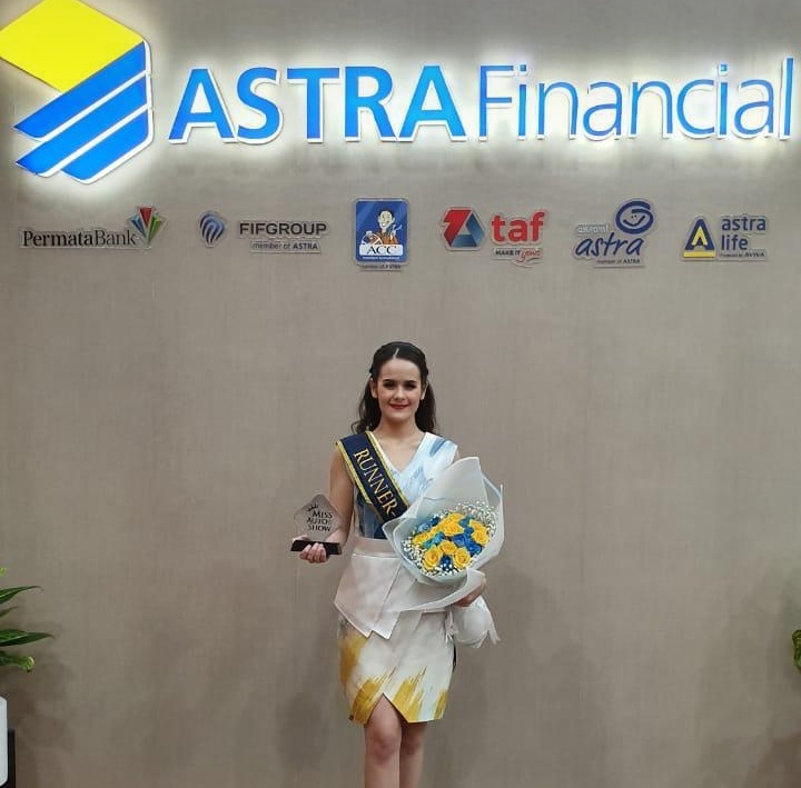 Claudia saat ini adalah Mahasiswi Jurusan Psikologi Universitas Katolik Atmajaya Jakarta, dan baru pertama kalinya mengikuti ajang pemilihan seperti ini. (dok. Astra Financial) 