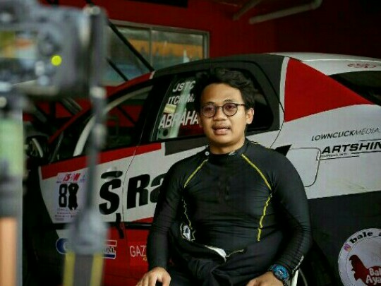 Abraham Franklin Nadeak, pakai senjata baru untuk ISSOM Night Race