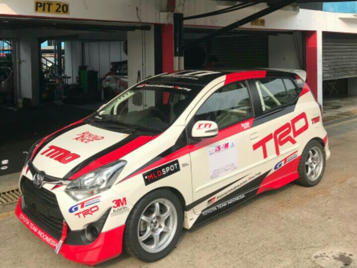 Toyota New Agya 1200 siap ramaikan persaingan di kelas ITCR ISSOM 2019