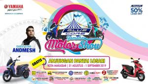 Keseruan Akhir Pekan Blue Core Yamaha Motor Show di Makassar