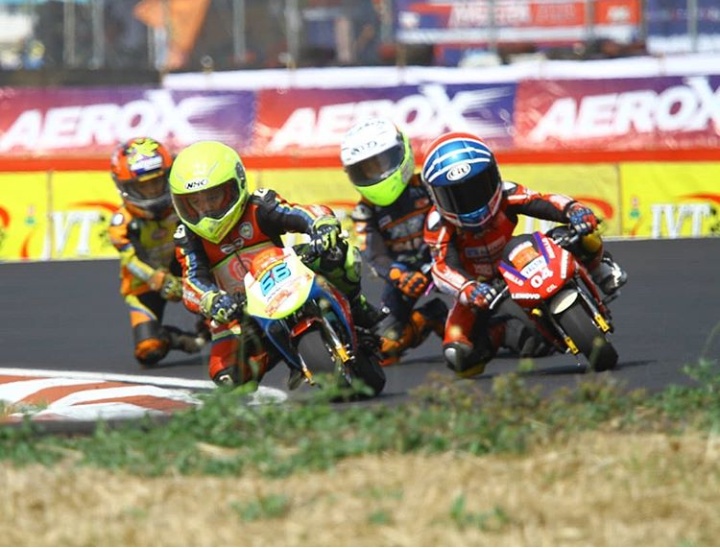 Dengan lay-out trek yang bagus dan sangat teknikal, diharapkan dapat menampung aspirasi para pembalap motor, termasuk pembalap pemula di MiniGP ini. (foto: indoclubchampionship.id).