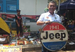 H. Pras 86 Belanja Pernik Otomotif di Otobursa Tumplek Blek 2019