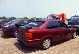 BMWCCI Padang Chapter Turunkan 2 Mobil Drag di Danlanud Cup Race