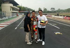 Tampil Perfect, M Harits Juara Nasional Senior Gokart 2019